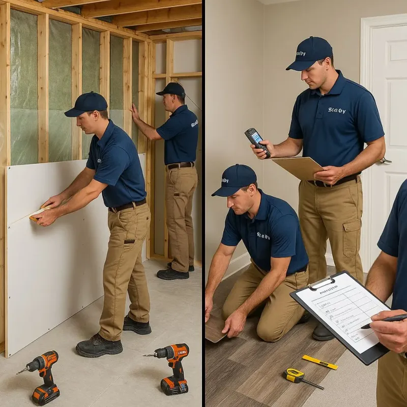 Repairs and Reconstruction process in Olympia Heights, FL